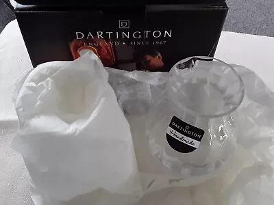 Buy NIB Dartington Mini Gems Oval Vases Pair Crystal Handmade Bought John Lewis 2  • 8.50£