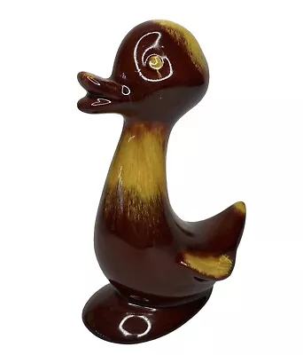 Buy Vintage Blue Mountain Pottery Canada Duckling Drip Glaze Harvest Gold Amber • 20.14£