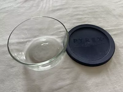 Buy 6  PYREX Glass Food Storage Bowls & 7201 Blue Plastic Lid • 3.77£