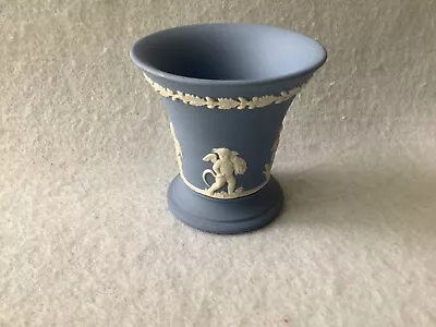 Buy Wedgewood Jasperware Small Trumpet Vase In Excellent Condition • 9£