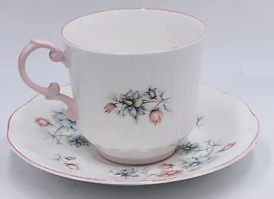 Buy Vintage QUEEN'S Fine Bone China Tea Cup Saucer Rosina England 1875 Floral Rare • 33.08£