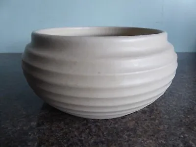 Buy Vintage - Lovatts Pottery - Stoneware - Large - Ribbed - Bowl • 27.99£