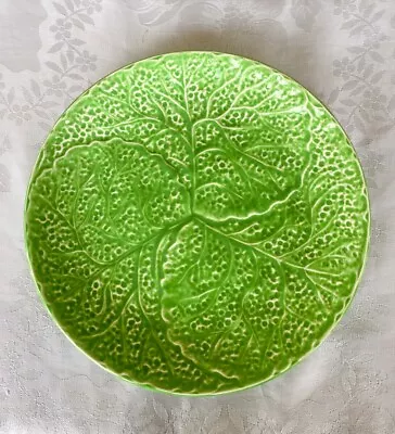 Buy Vintage Mintons Staffordshire Salt-Glaze Cabbage Leaf 9  Plate MINT CONDITION • 18£
