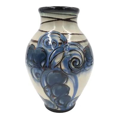 Buy Antique 1920s Skonvirke Jugendstil Art Nouveau Danico Danish Pottery Vase #10 • 136.28£