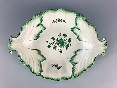 Buy A Rare Melbourne, Derbyshire Creamware Leaf-moulded Dish C.1775. Ex Tom Walford. • 1£