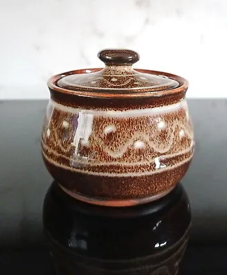Buy Broadway Studio Pottery Vintage English Slipware Honey/Preserve Pot • 8£