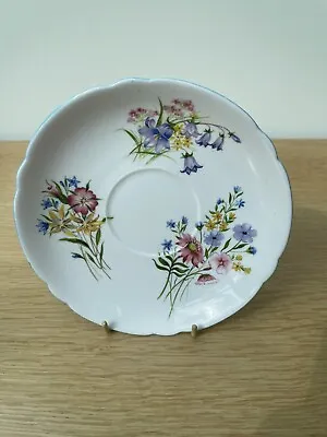 Buy Shelley China Wild Flowers Large Saucer 13668 • 1.20£