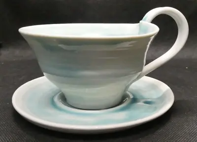 Buy Gemma Wightman Ceramics (England)  Made At Home Tea Cup And Saucer • 22.56£