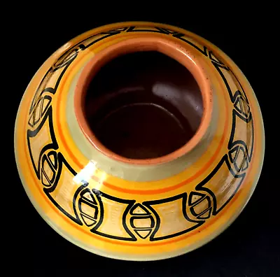 Buy Kenya Pottery Bowl Signed Peter Hayward Handmade Colourful African Collectable • 19.99£