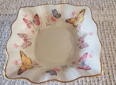 Buy Vintage Queens Butterfly 5.5  Dish Fine Bone By Rosina China Co Ltd  England • 14.39£