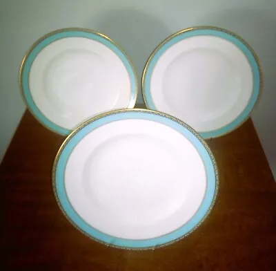 Buy Excellent Trio Of Royal Crown Derby  Fifth Avenue  Bone China Dinner Plates • 14.99£