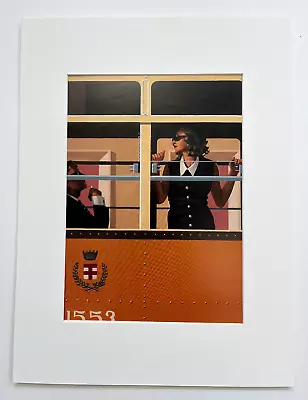 Buy Jack Vettriano MOUNTED Print -  The Look Of Love?  16  X 12  *Rare* • 17.50£