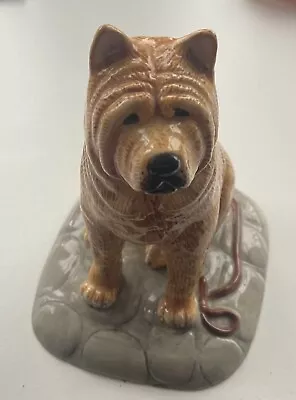 Buy Royal Doulton Chow Chow Dog Figure 14cm Tall Model Great Condition Unboxed  • 14.99£