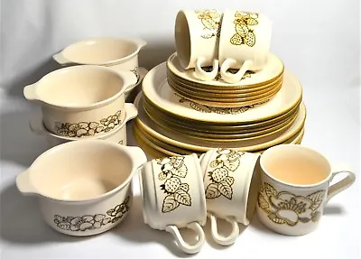 Buy Kiln Craft Bramble Design Side, Desert & Dinner Plates, Soup Bowls Replacements • 5.99£