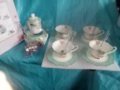 Buy Fine Bone China Tea Set By Floris • 34.99£