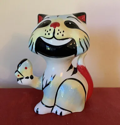 Buy Lorna Bailey Butterfly Cat - Signed To Base - 13cm Tall • 48£