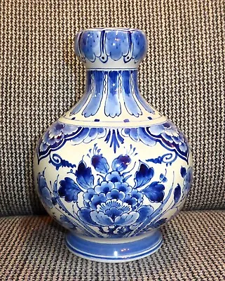 Buy !!!! Royal Delft De Porcelene Fles Beautiful Ceramic Vase!!!!! • 56.53£