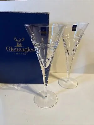 Buy Gleneagles Crystal Harlequin White Wine Glasses 270ml • 29.95£