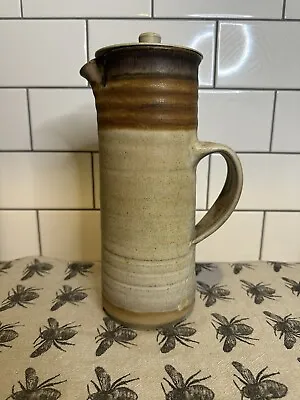 Buy Vintage Conwy Pottery Coffee Pot Jug Mid Century Welsh Pottery Stoneware Hygge • 20£