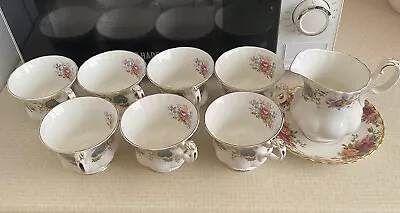 Buy Royal Albert Berkeley Tea Set Country Rose Plates Cups Bone China Next Gap Dine • 35£