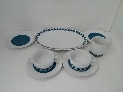 Buy Rosenthal Thomas Medallion Soup Bowls X2 Platesx4 Jug & Serving Plate Vintage • 20£