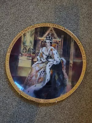 Buy Royal Doulton Fine Bone China Golden Jubilee Plate Numbered With Certificate  • 69.99£