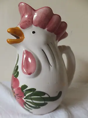 Buy Vintage Chicken Rooster Jug Pitcher Vase Collectable Decorative 8  • 7.75£