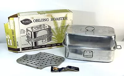 Buy MIRRO ALUMINUM Roaster Pan 5365M 17 X12 X9  Vintage Made In The USA • 38.35£