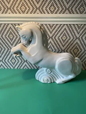 Buy This Rare Sunset Ceramics Newlyn Cornwall Rearing Horse • 100£