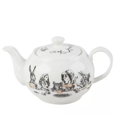 Buy Alice In Wonderland Mini Teapot Creative Tops V&A Gold Fine China Gift Boxed • 26£