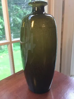 Buy Vintage Richard Duborgh Plus Norway Art Glass Vase Controlled Bubble 10  • 141.03£