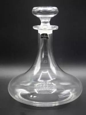 Buy Vintage DARTINGTON ADMIRALS Ships DECANTER Clear LEAD CRYSTAL - Excellent • 35£