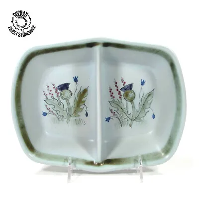 Buy Buchan Scotland Pottery THISTLEWARE 9  Divided Vegetable Dish M2M-50 Rare Mint • 28.77£