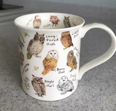 Buy Lovely Bone China Quality Mug From Dunoon  Owls   By Kate Mawdsley • 12.50£