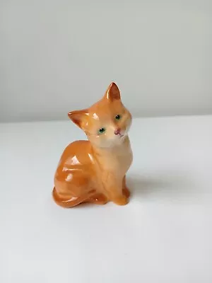 Buy Beswick  Small Ginger Cat Figurine 8 Cm Tall • 12£