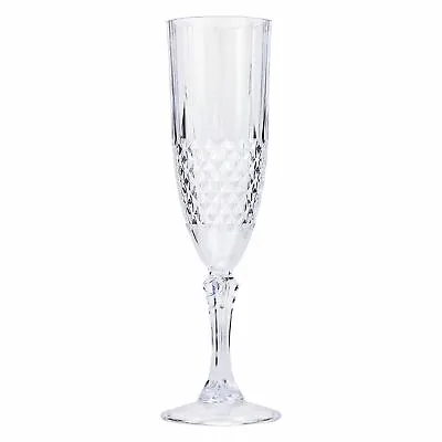 Buy 24 X Outdoor Camping Picnic BBQ Party Crystal Effect Champagne Drinks Glasses • 32.95£