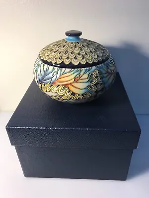 Buy Moorcroft Pottery For Liberty Jewel Of Medina Lidded Pot Limited Edition Boxed. • 400£