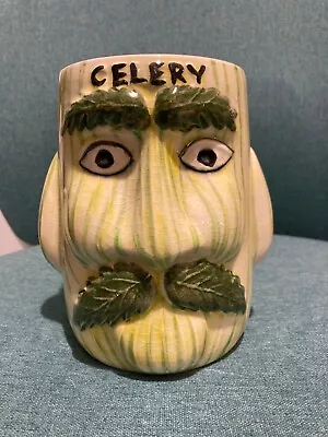 Buy Vintage Price Kensington Mr Celery Double Faced Ceramic Pot 3644 • 14.99£