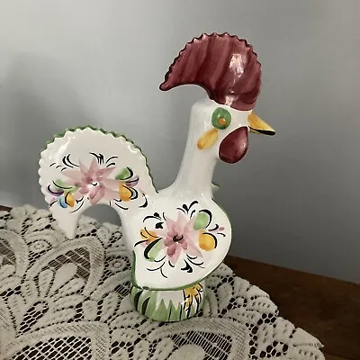 Buy Portuguese Rooster Of Barcelos  Good Luck  Happiness Hand Painted-21cm • 8.99£