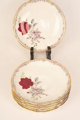 Buy Royal Stafford Roses To Remember 6 COFFEE Cup Saucers - Not For Tea Cups • 20£