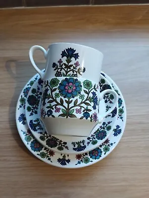Buy Vintage 70's Midwinter Country Garden Fine Tableware 2 Cup Saucer Tea Plates. Gc • 24.99£