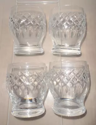 Buy 4 Thomas Webb & Sons Diamonds 1950 – 1966 Water Glasses • 18.99£