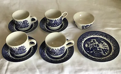Buy Churchill China. BLUE WILLOW Pattern. Various Items Sold Individually. • 3.50£