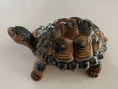 Buy Vintage Glazed Tortoise 7 By “Wade”  Porcelain. Made In England 11cm Length • 9.02£