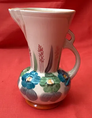 Buy Wadeheath Ware Art Deco Jug Vase, Handpainted 5.5”/ 14 Cm • 25£