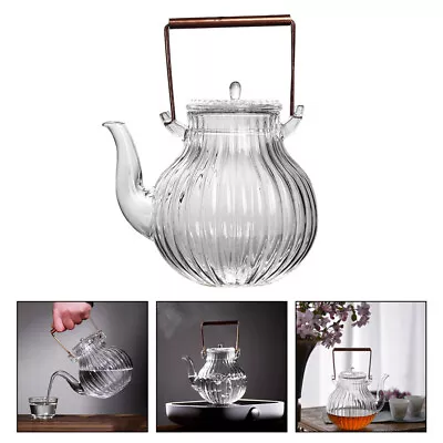 Buy Glass Teapot With Infuser For Loose Leaf Tea – Stove Top Compatible • 21.48£