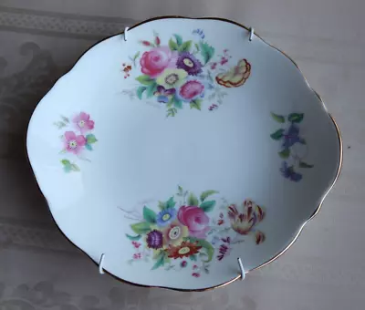 Buy Vintage Coalport Floral Bone China Decorative Dish / Plate Made In England • 5.99£