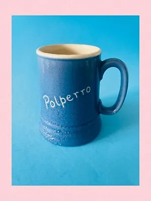 Buy 1 Vintage Polperro Cornwall Devonmoor Pottery Mug The Blue Of Devon Pottery • 8.22£