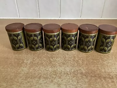 Buy Hornsea Heirloom Green - 6 X Spice Jars • 18£