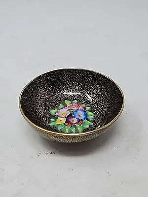 Buy Vintage Small Tuscan Bowl Dish Pin Dish 1930s Deco Floral Middle  • 11.99£